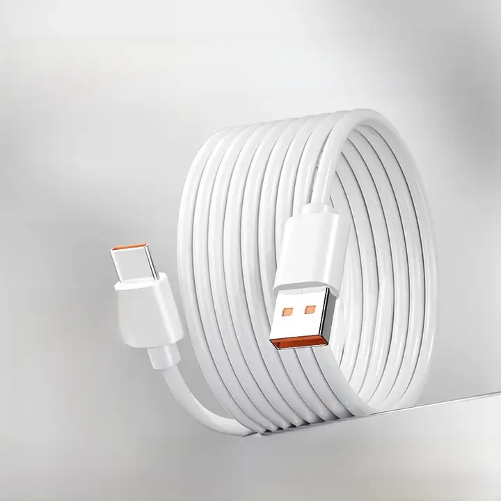 USB Type-Cデータケーブル【アンドロイド対応・長さ調整可能・監視カメラ用】