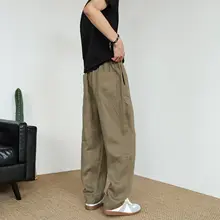 夏用 麻素材 メン ズパンツ【高密度・ストレートフィット】（セットアップ対応）