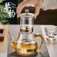 クリスタルガラス製 茶具【ティーポット・ティーカップ・功夫茶用】（セットアップ対応）