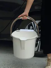 大型プラスチック折りたたみバケツ【家庭用・洗車・学生寮・洗濯用】