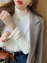 ハイネックニット女性用 【冬季用・厚手フリース・インナーウェア・ニットトップス】