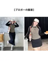 大きいサイズの高腰ワイドフレアスカート【デザインが選べる・着脱可能・春用】（セットアップ対応）