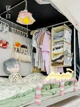 省スペース設計のベッドサイドハンガー【衣類収納・シンプルデザイン】
