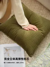 北欧デザインのグリーン抱き枕カバー【アリスガーデン風・リビング・寝室用】