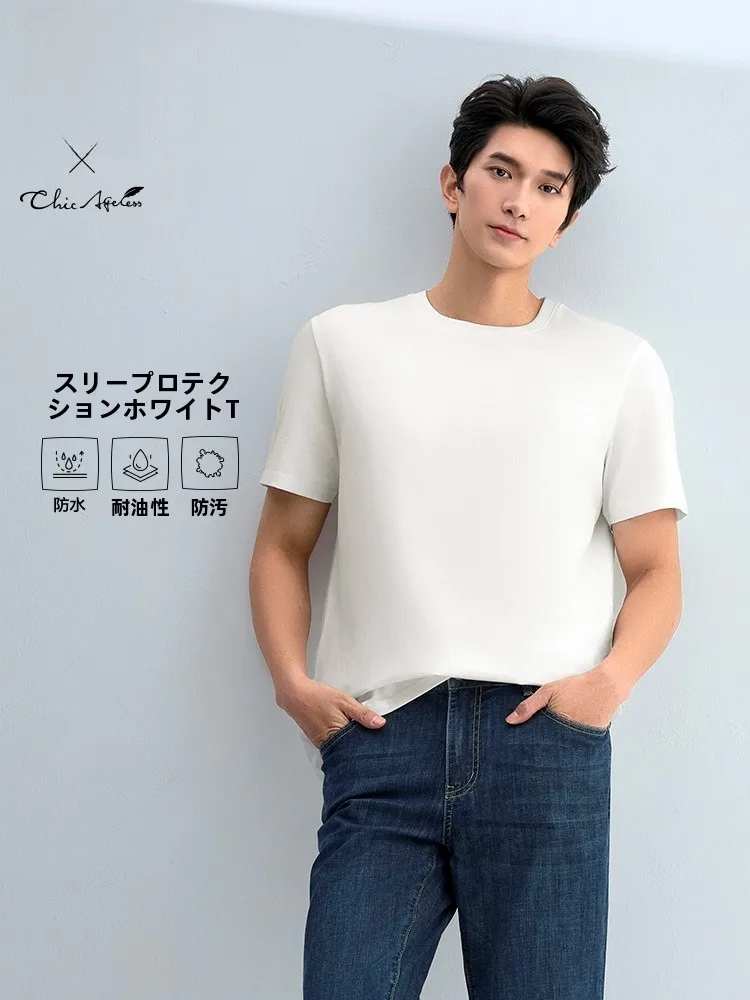 ビジネス用白色半袖Tシャツ：cool bizにおける涼感と快適性の実証