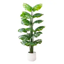 モンステラ 植物 装飾 大型ポット 室内 リビングルーム 高品質