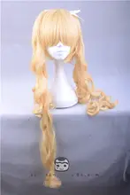 カーニバル用 ツインテール ウェーブカール コスプレウィッグ【クリーム色】（セットアップ対応）