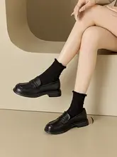 厚底ローファー【春季用・シンプルデザイン・一体型】（セットアップ対応）