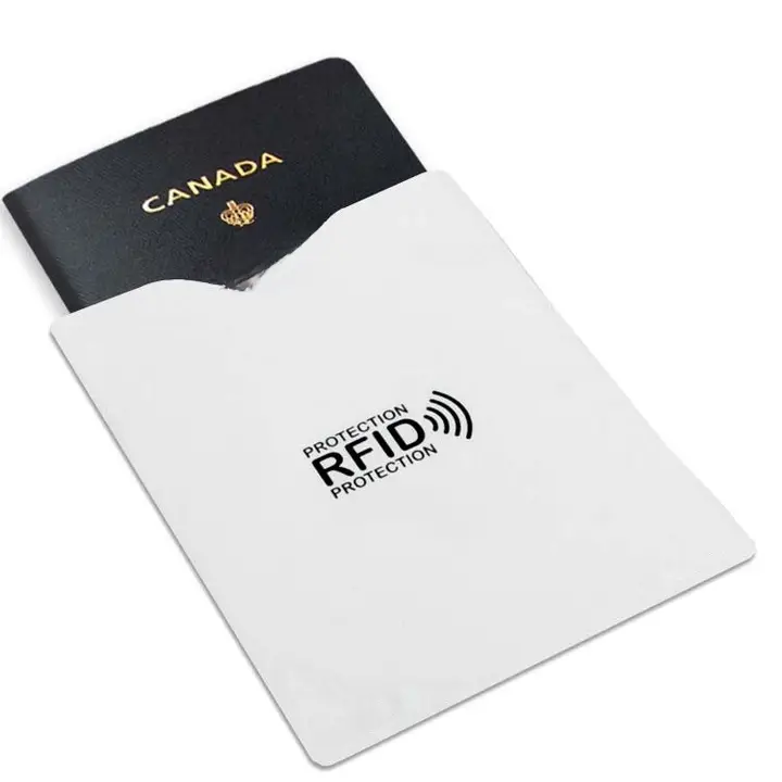 防盗機能付き RFIDカードケース【パスポート・通帳対応・電子情報遮断】