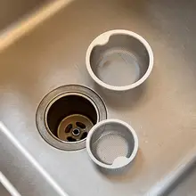 ステンレス製 キッチンシンク用排水フィルター【洗い物用・水槽フィルター】