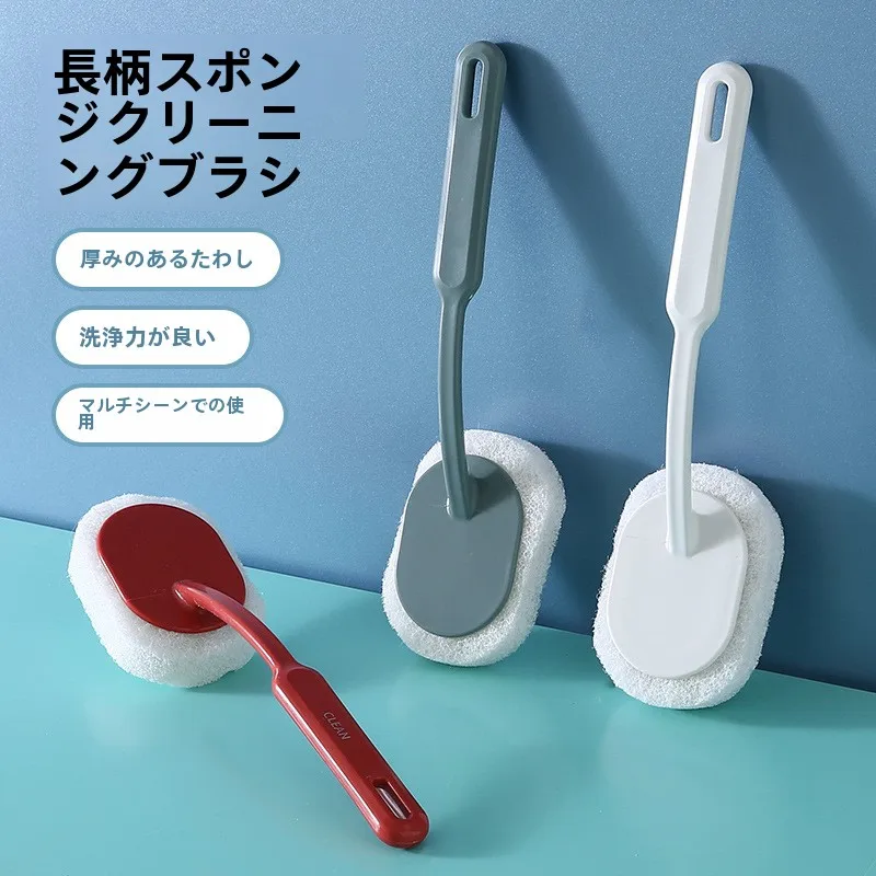 長柄スポンジブラシ：カセットコンロ掃除に最適な環境に優しいスポンジの実用性