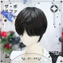 髪型自由！韓国スタイルの男性用ショートウィッグ【ふんわり仕上げ・フルヘッドタイプ】