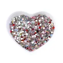 極上の輝き！カラフルな異形ネイルストーン【ミニサイズ・平底・3x3型】