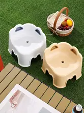 背もたれ付き キッズチェア ローチェア プラスチック製 スタッキング可能 アウトドア キャンプ お風呂用 食事用 家庭用 男の子 女の子
