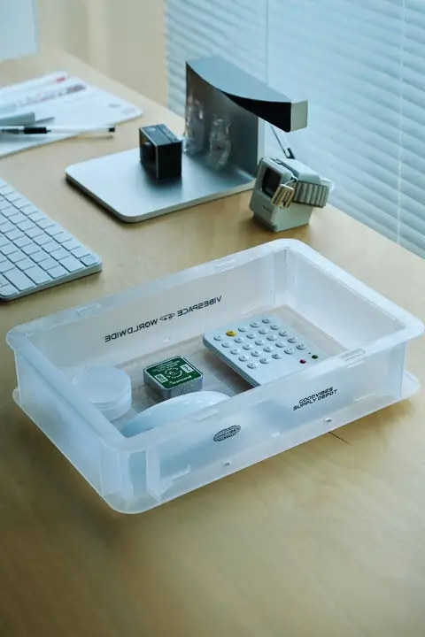 透明整理ボックス【デスクトップ用・おもちゃや雑貨・プラスチック製】