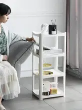 多層式厚手収納ラック【バスルーム用・キッチン調味料棚・隙間収納可】