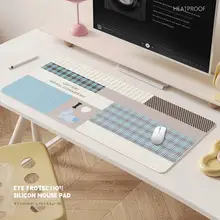 デスク用 おしゃれなマウスパッド【高品質・ノートパソコン用・キーボードマット】