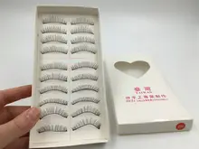 短めの自然なつけまつげ【手作り・コットン線使用・ナチュラルメイク向け】（セットアップ対応）