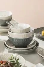 レトロデザインの家庭用スープボウル【学生寮用・高品質・シングル】