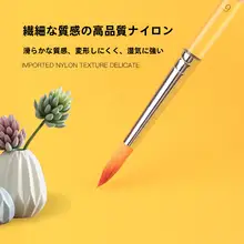 ジョルジョーニ アクリル透明杆ニylon毛のラインペン セット【水彩画・油絵・初心者向け】