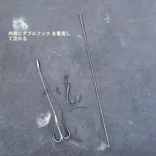 青島用ブレードフック シルバーパンフィッシュ用【釣り具・ステンレススチール製・放流用】