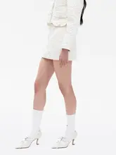 冬用 花柄刺繍スカート【デザイン性の高い】