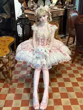 ジャンパースカート レディース ロリータ バレエ風 キャミソールワンピース