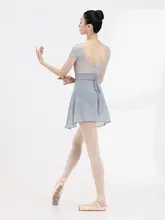 芙帛 バレエレオタード【短袖・メッシュデザイン・女性用体操服】