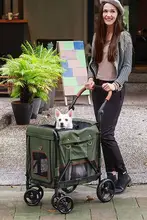 ibiyaya ペットカート【分離可能・折り畳み式・中小型犬・猫用】
