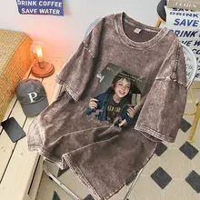 極上の柔らかさ コットン製 メンズ半袖Tシャツ【ウォッシュ加工・夏用・おしゃれなデザイン】