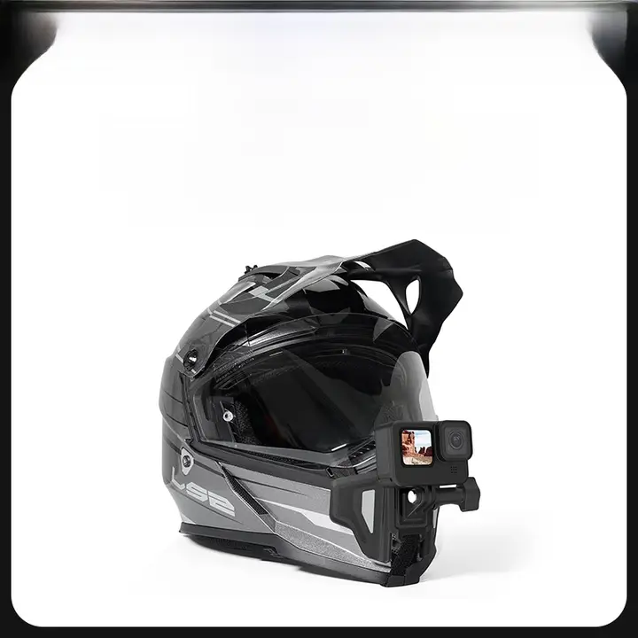 TELESIN ヘルメットマウント チンマウント スマホホルダー GoPro 13 12 11 insta360 X3 X4 DJI Action 4 3 対応 バイク ツーリング アクションカメラ 「TELESIN」