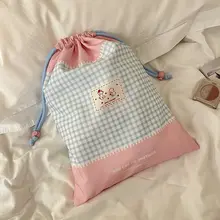 抽绳付き収納袋【旅行用・衣類と小物整理・防塵】