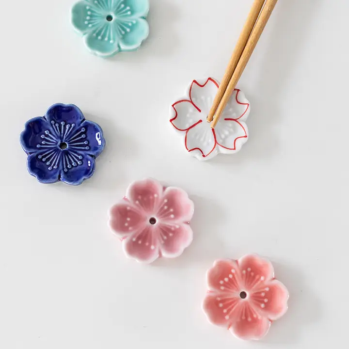 桜デザインの箸置き【和風・家庭用・装飾用】