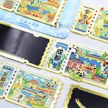 金属製 三峡大坝滑り止め冷蔵庫マグネット【お土産・コレクション用】