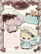 かわいいシェフの洋服を着た海星デザインのぬいぐるみ【オリジナル・柔らかいコットン】