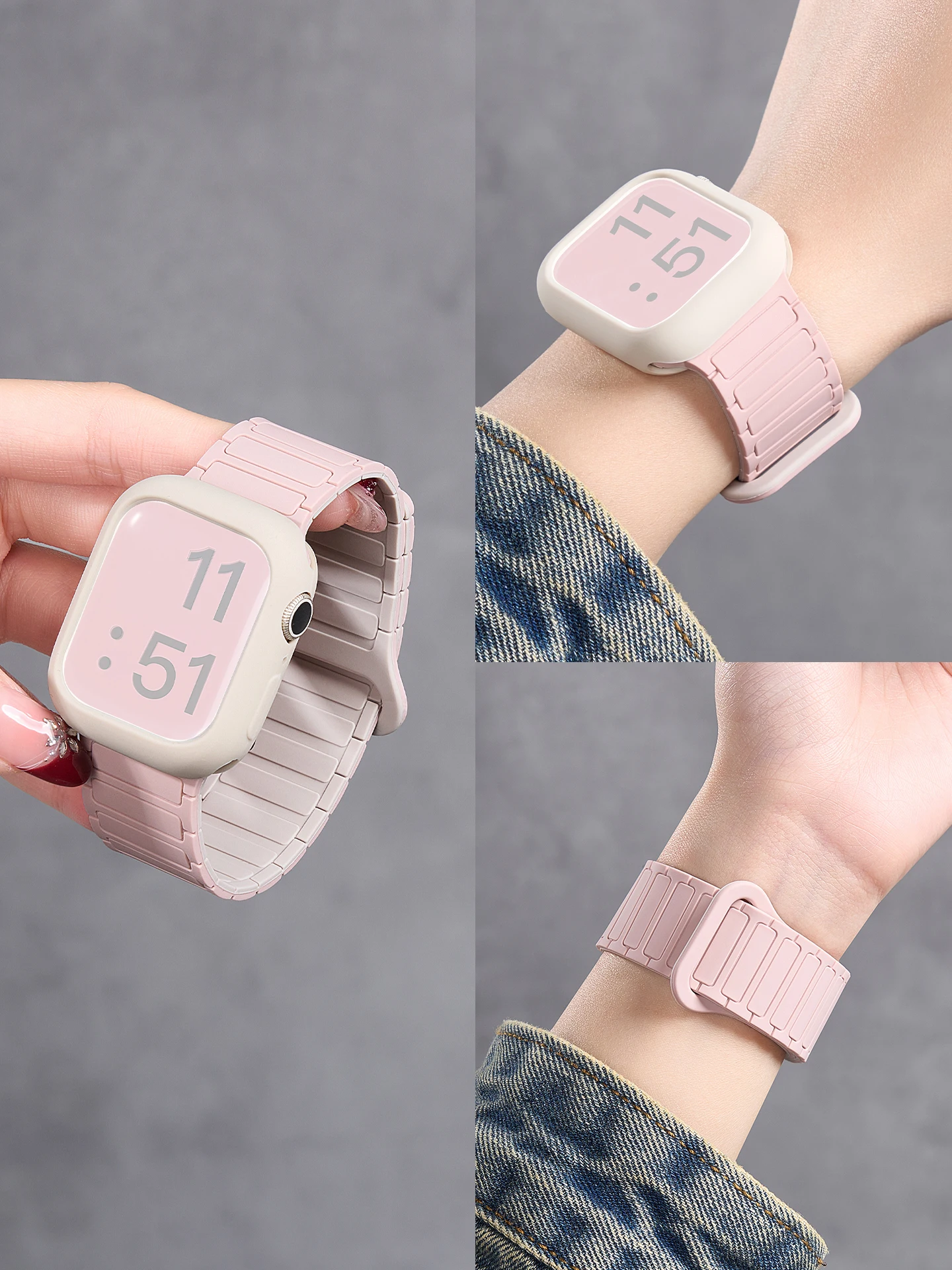 Apple Watch に合うバンドはどれがおすすめ？磁気脱着で秋冬もオシャレに！