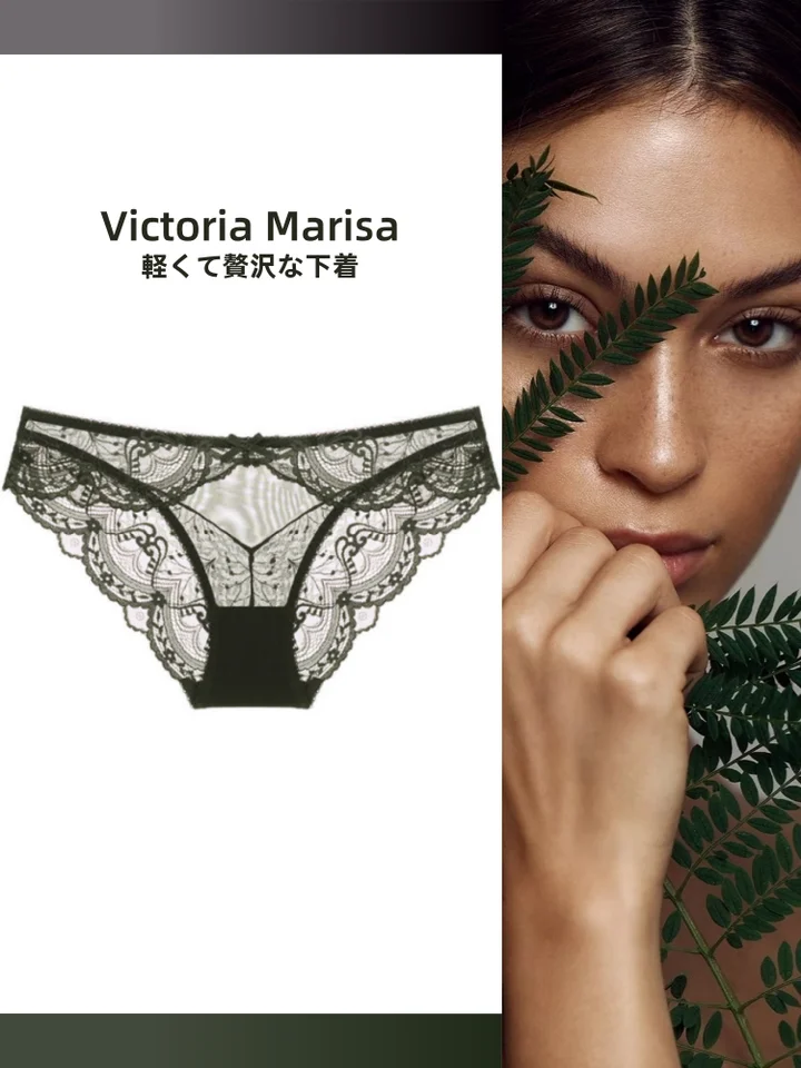 極上の柔らかさ 蕾丝 ハイウエストパンティ【セクシー・透  湿性・ビッグサイズ・トライアングル】（セットアップ対応）
