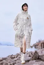 夏用涼感防止服【フード付き・ゆったりデザイン・女性用】
