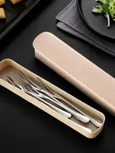 フルーツフォーク ケーキフォーク デザートフォーク ピック ステンレス 10本セット おやつ 「onlycook」