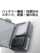 カメラ用 バッテリーケース メモリーカードケース ミラーレスカメラ用 SDカード TFカード 収納 整理 「UGREEN」