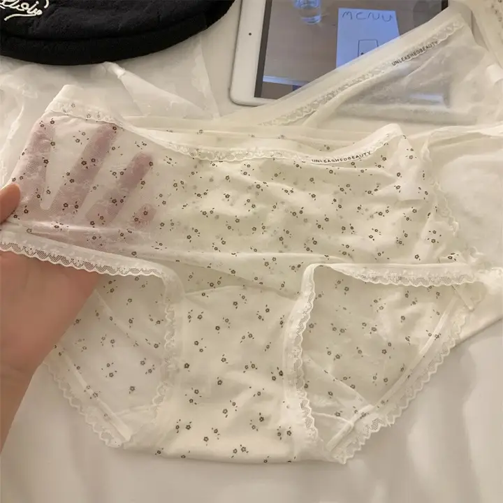 夏にぴったり！超薄アイスシルク製 レディース通気性三角パンツ