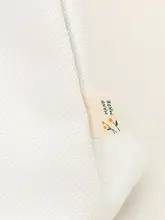 ハンドメイド コットン 布製装飾ラベル【フレッシュなプリント・タグ付き】