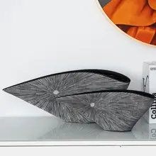 モダンアートのフラワーアレンジメント【扇形・インテリア装飾用・ホテルやオフィスの受付に最適】（セットアップ対応）