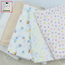 夏用メッシュ通気性コットン生地【ベビー用・手作りDIYに最適】
