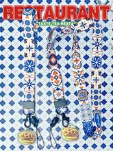 JOEJOE STUDIO 定期入れ IDケース ネックストラップ レトロ風 キュート 通勤 通学 学生証 社員証 「JoeJoe」