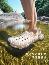 Camel 夏用メンズサンダル【柔らかな厚底・アウトドア＆ビーチ用・穴あけ不要】