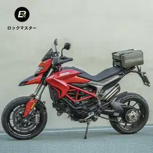 Loke Brothers バイク用防水リアキャリアバッグ【反射素材・拡張可能】