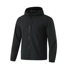 Li-Ning メンズ フリース防水フード付きジャケット【トレーニング用・保温性】
