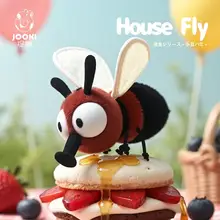 ぬいぐるみ ハエ 抱き枕 クッション ユニーク おもしろ 誕生日 プレゼント キッズ ガールズ