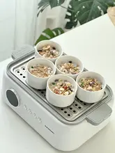 蒸し碗 家庭用 陶器 茹で卵の蒸し料理 デザート 蒸し野菜 蒸しご飯 焼き菓子